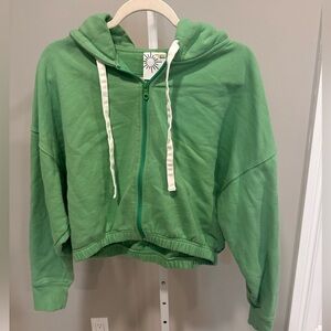 offline by aerie zip up hoodie